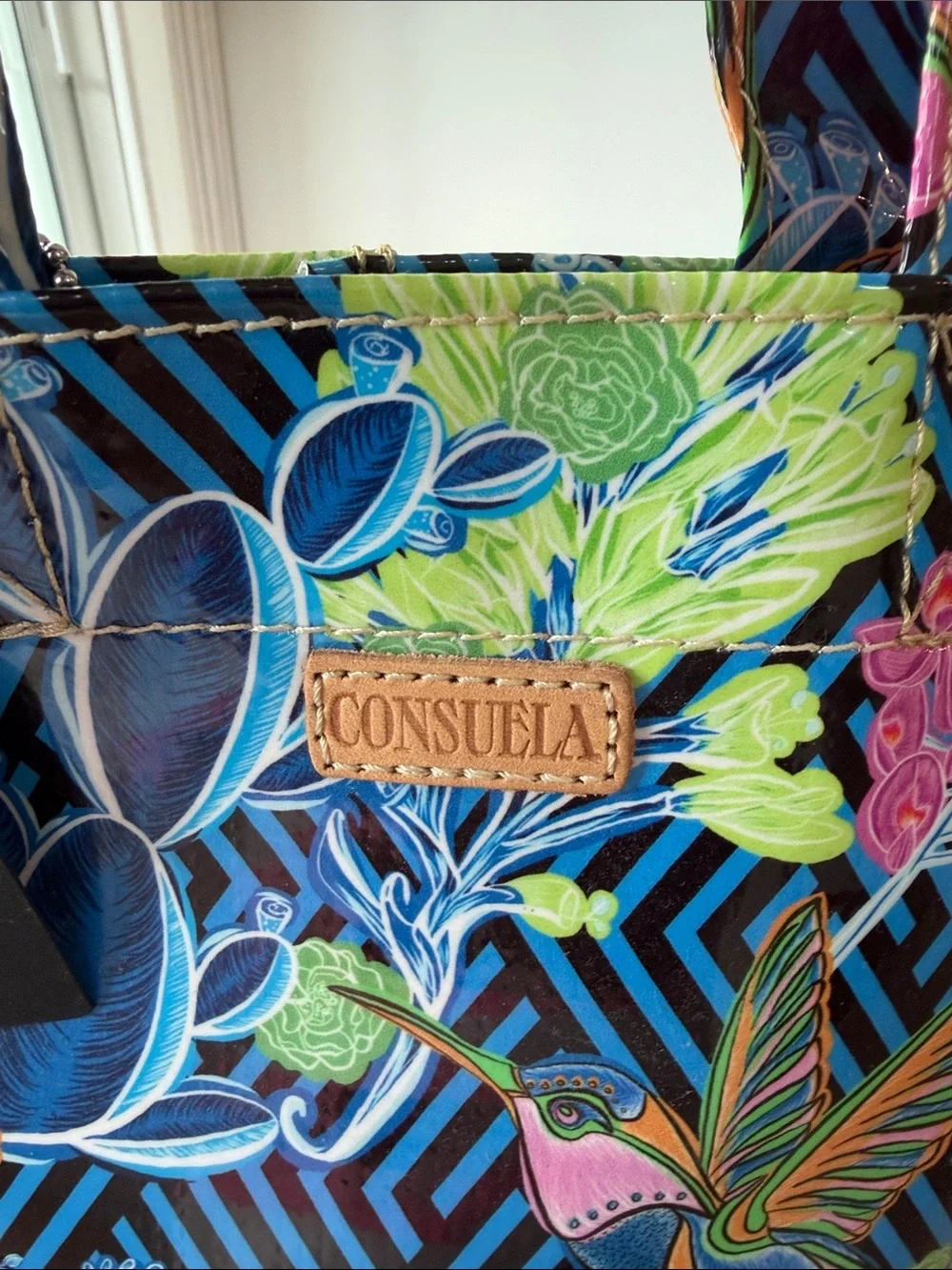 NWT Retired Consuela Jewel Grab N' Go Mini Tote ConsuelaCloth Water Resistant